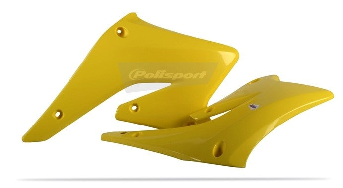 CONVOGLIATORI RADIATORE POLISPORT PER SUZUKI RMZ 250 2004-2006 / GIALLO RM01