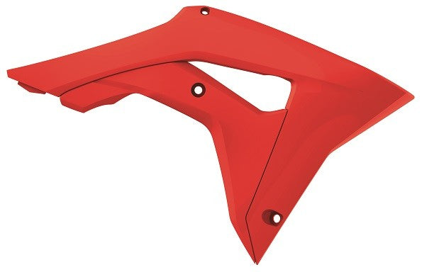 CONVOGLIATORI RADIATORE POLISPORT PER HONDA CRF 450 RX 2017-2018 / ROSSO CR04