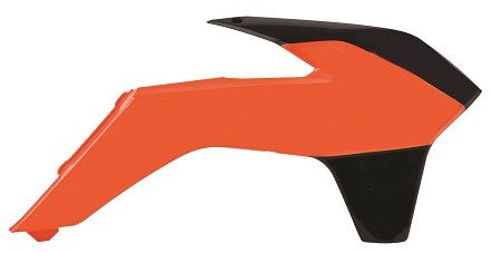 CONVOGLIATORI RADIATORE POLISPORT PER KTM SX 85 2013-2017 / ARANCIONE/NERO