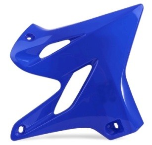 CONVOGLIATORI RADIATORE POLISPORT PER YAMAHA YZ 250 2015-2021 / BLU YAM98