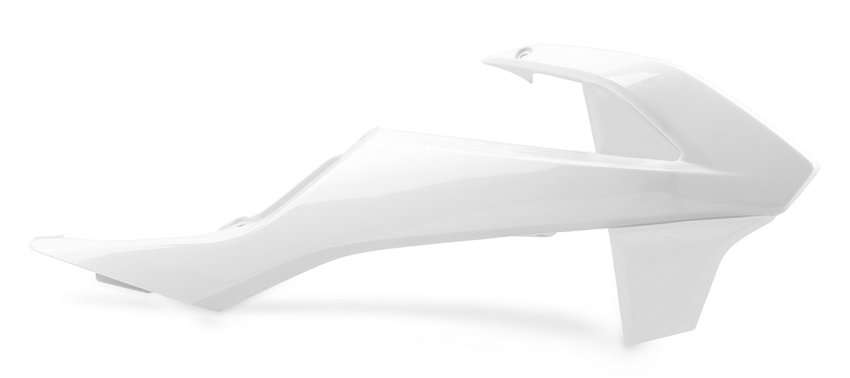 CONVOGLIATORI RADIATORE POLISPORT PER KTM SX 65 2016-2023 / 65 BIANCO