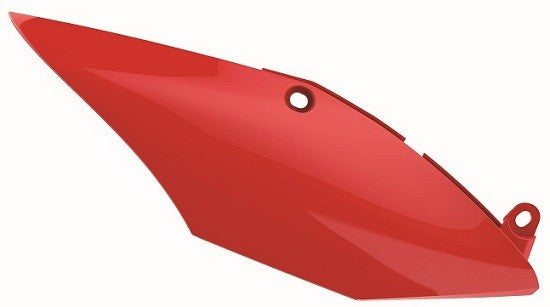 PORTANUMERI LATERALI CON PROTEZIONE CALORE POLISPORT PER HONDA CRF 450 R 2017-2020 / ROSSO CR04