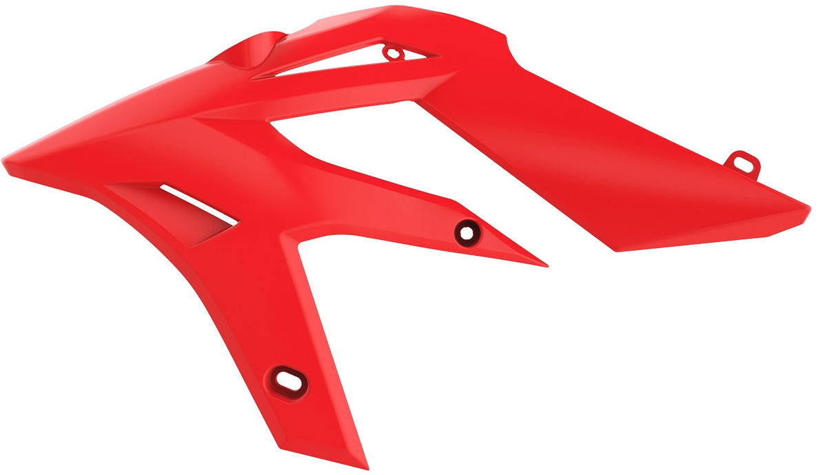 CONVOGLIATORI RADIATORE XTRAINER POLISPORT PER BETA XTRAINER 250 2018-2019 / ROSSO