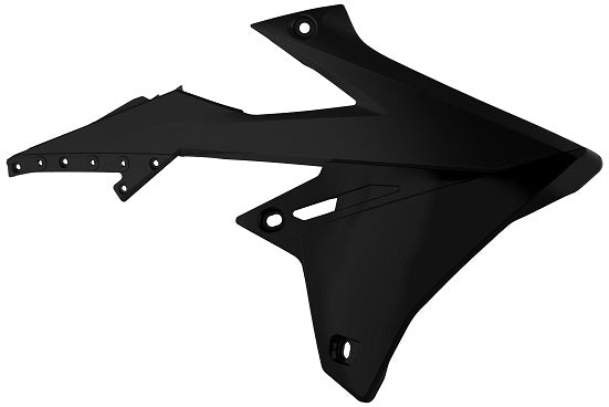 CONVOGLIATORI RADIATORE POLISPORT PER SUZUKI RMZ 450 2018-2026 / NERO