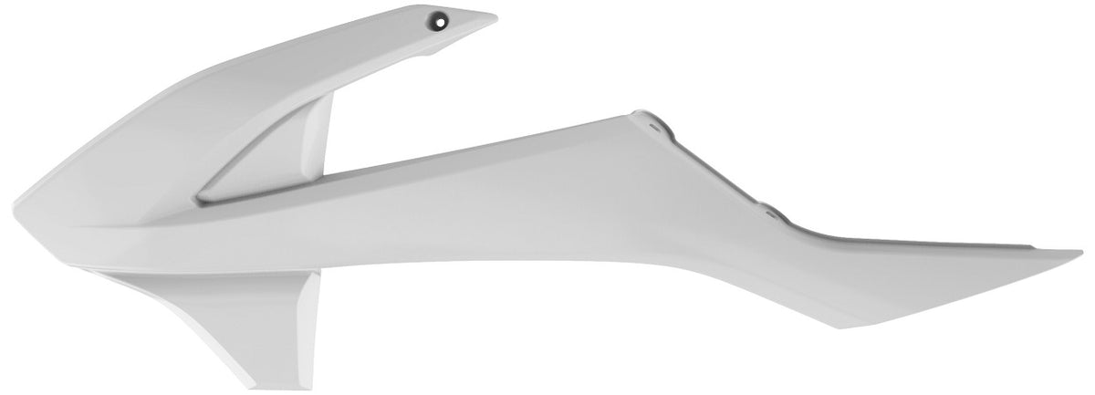 CONVOGLIATORI RADIATORE POLISPORT PER KTM SX 85 2018-2024 / BIANCO