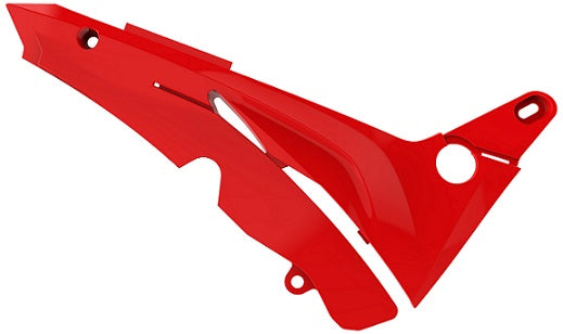 COPERCHI LATERALI CASSA FILTRO ROSSO CR04 PER KIT RESTYLING POLISPORT PER HONDA CR 125 2002-2007 / CR