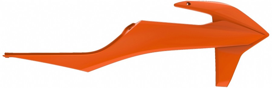 CONVOGLIATORI RADIATORE POLISPORT PER KTM SX 150 2019-2022 / ARANCIONE16