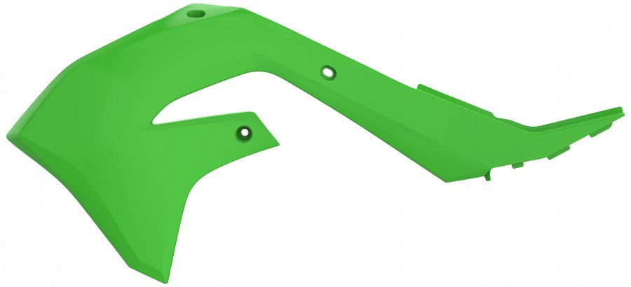 CONVOGLIATORI RADIATORE POLISPORT PER KAWASAKI KX 450 F 2019-2023 / VERDE05