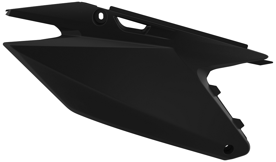 PORTANUMERI LATERALI NERO PER KIT RESTYLING POLISPORT PER SUZUKI RM 250 2001-2012 / RM