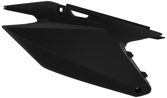 PORTANUMERI LATERALI NERO PER KIT RESTYLING POLISPORT PER SUZUKI RM 250 2001-2012 / RM