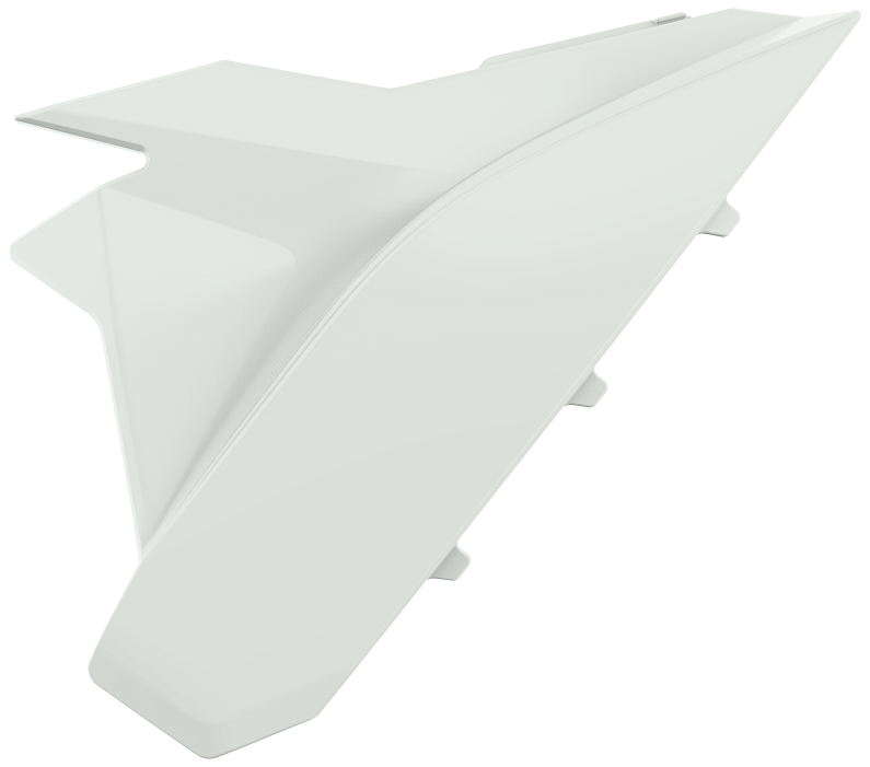 COPERCHIO LATERALE CASSA FILTRO POLISPORT PER BETA XTRAINER 250 2023-2026 / BIANCO