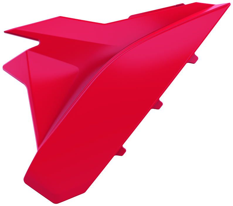 COPERCHIO LATERALE CASSA FILTRO POLISPORT PER BETA XTRAINER 250 2023-2026 / ROSSO