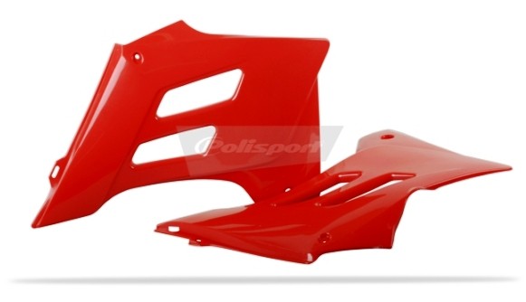 CONVOGLIATORI RADIATORE POLISPORT PER GAS GAS EC 250 2005-2006 / ROSSO