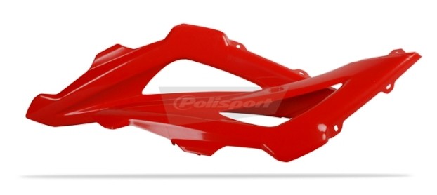 PARTE SUPERIORE CONVOGLIATORI RADIATORE POLISPORT PER HUSQVARNA TE 250 2007-2007 / ROSSO