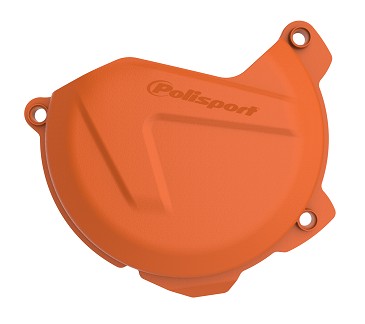 Protezione coperchio frizione POLISPORT bianca KTM 350 SX F 2011-2015