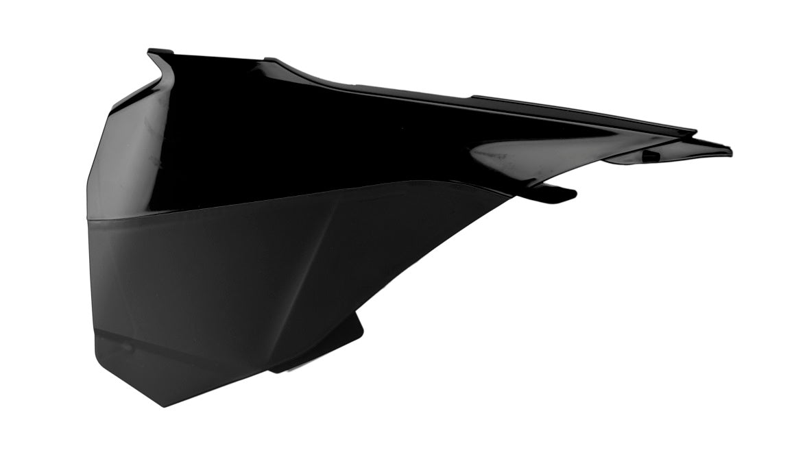 COPERCHI LATERALI CASSA FILTRO POLISPORT PER KTM SX 150 2013-2015 / NERO