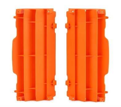 GRIGLIE RADIATORI POLISPORT PER KTM EXC 125 2008-2016 / ARANCIONE