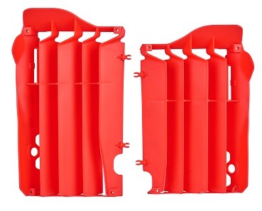 GRIGLIE RADIATORI POLISPORT PER HONDA CRF 450 R 2013-2014 / ROSSO CR04