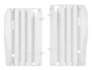 GRIGLIE RADIATORI POLISPORT PER HONDA CRF 250 R 2010-2013 / BIANCO