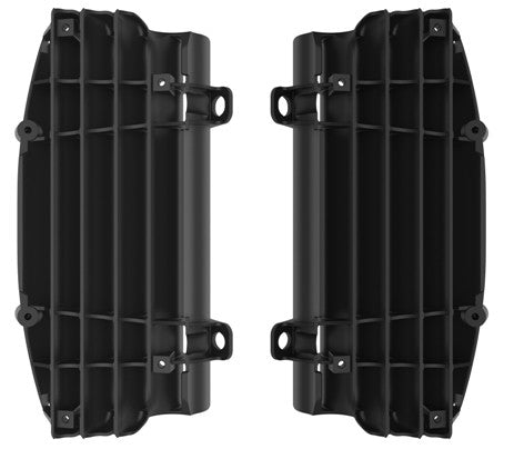 GRIGLIE RADIATORI POLISPORT PER HUSQVARNA FE 350 2017-2023 / NERO