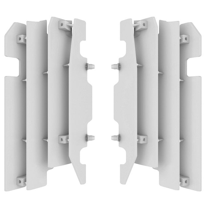 GRIGLIE RADIATORI POLISPORT PER HONDA CR 250 2000-2004 / BIANCO