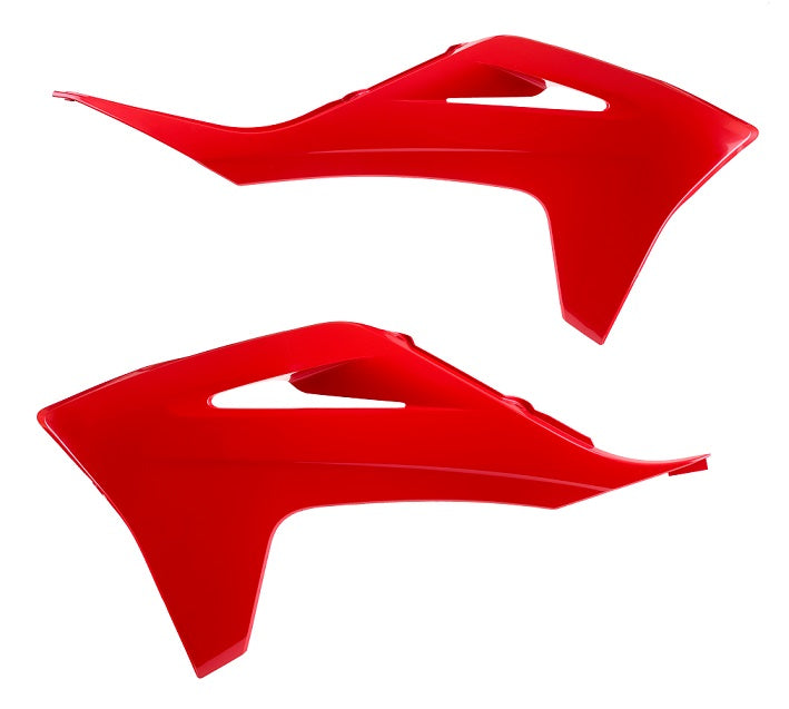 CONVOGLIATORI RADIATORE POLISPORT PER GAS GAS EC 350 F 2021-2023 / ROSSO