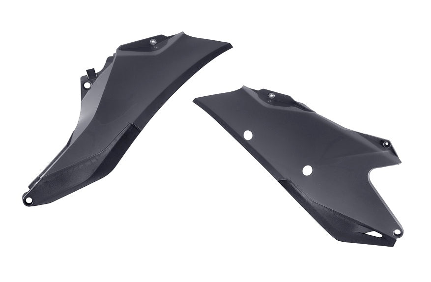 PORTANUMERI LATERALI POLISPORT PER GAS GAS EC 300 2021-2023 / NARDO GREY/NERO