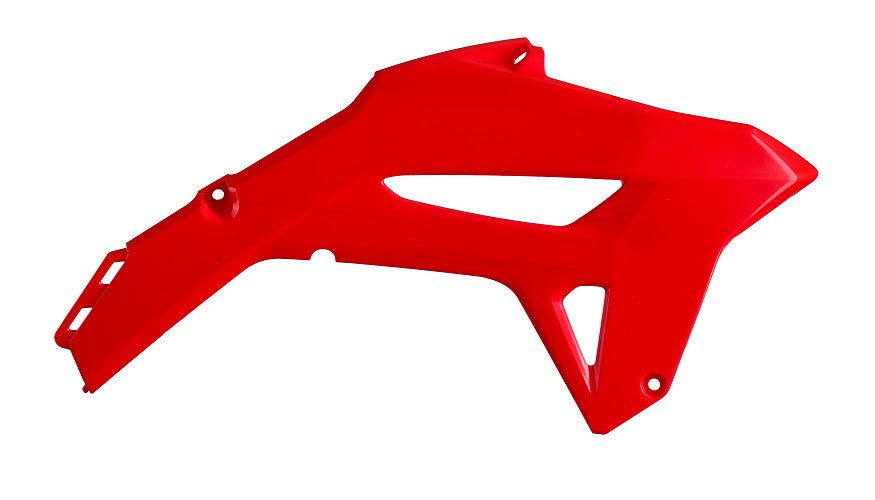 CONVOGLIATORI RADIATORE POLISPORT PER HONDA CRF 250 R 2022-2024 / ROSSO CR04