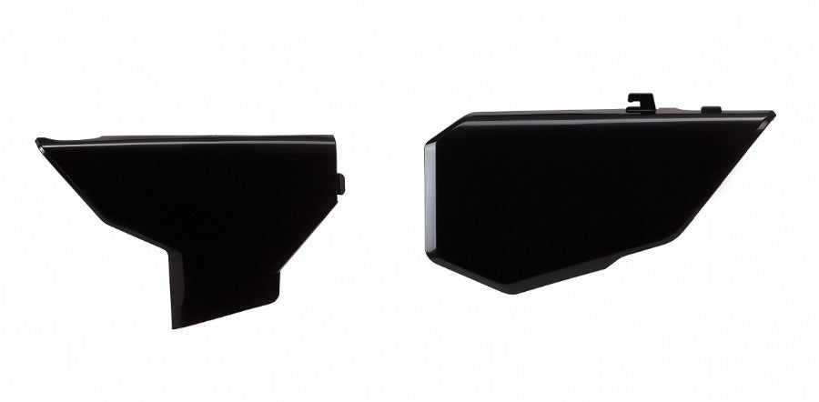 COPERCHI LATERALI CASSA FILTRO POLISPORT PER HUSQVARNA TE 250 2024-2025 / NERO