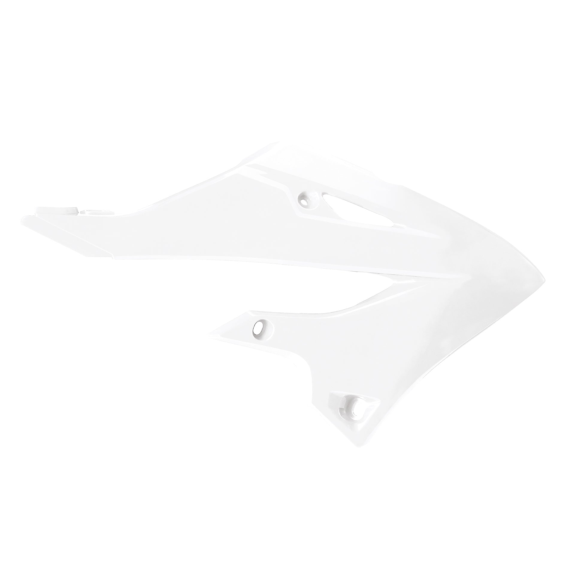 CONVOGLIATORI RADIATORE POLISPORT PER YAMAHA YZ 125 2022-2026 / BIANCO