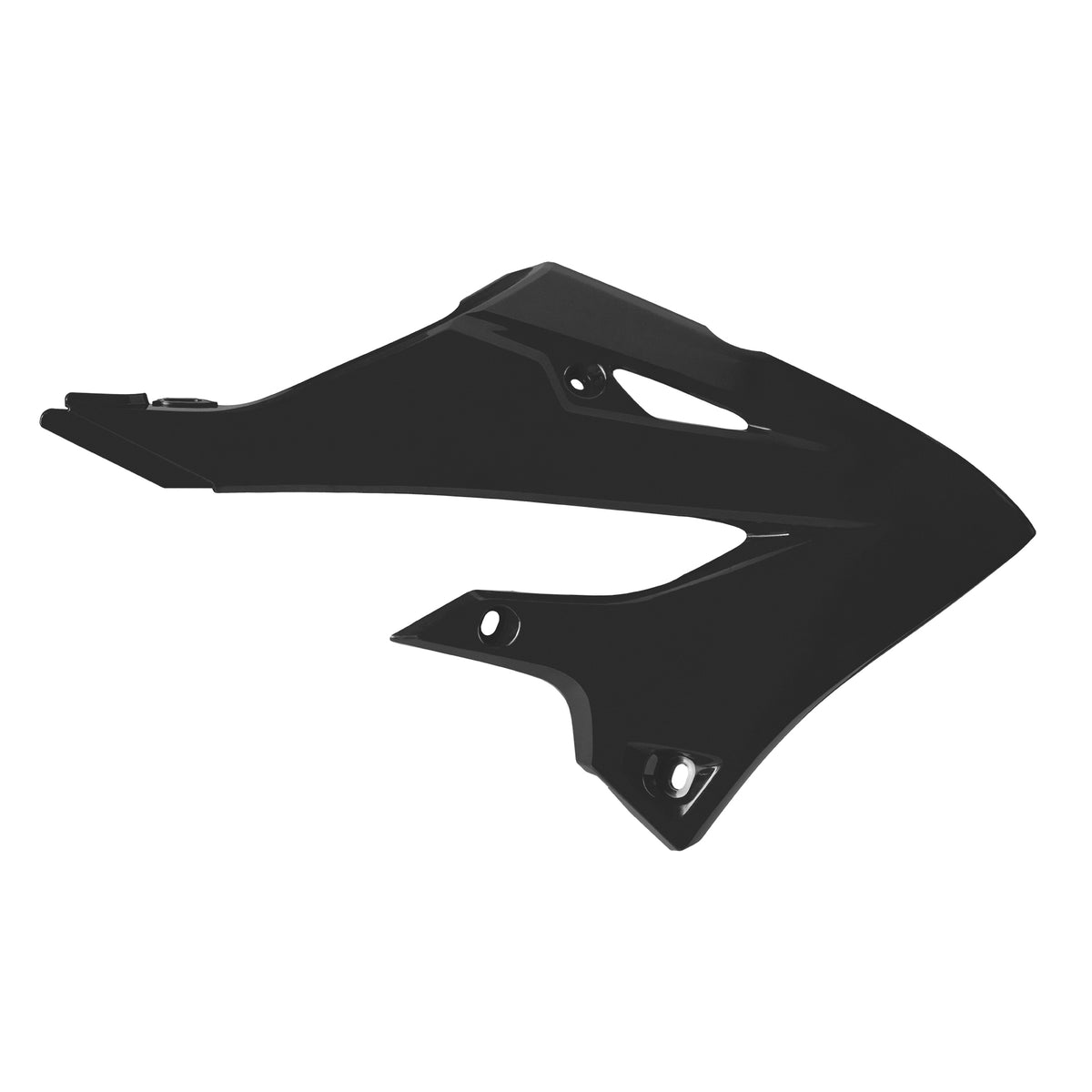 CONVOGLIATORI RADIATORE POLISPORT PER YAMAHA YZ 125 2022-2026 / NERO