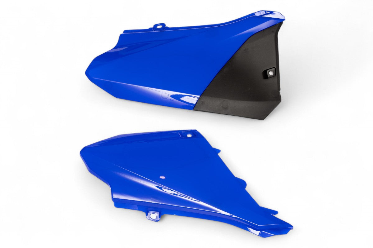 PORTANUMERI LATERALI POLISPORT PER YAMAHA YZ 85 2022-2026 / BLU YAM98
