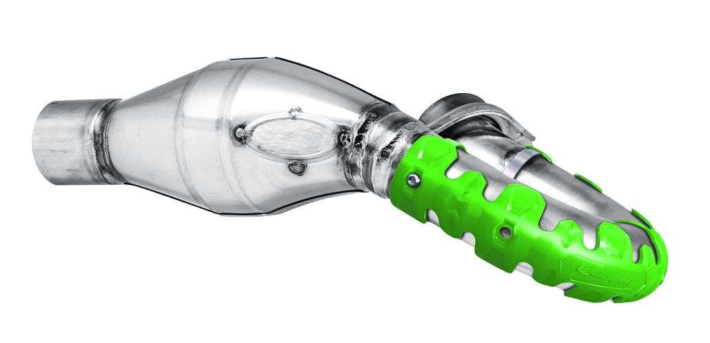 Protezione collettori Armadillo POLISPORT - Versione corta 22cm - Verde