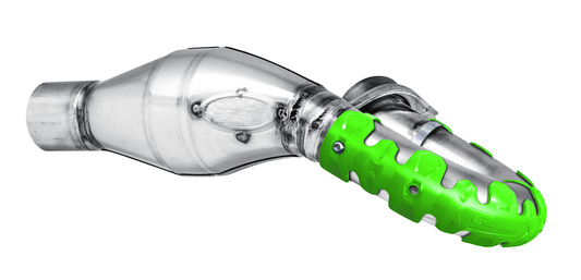 Protezione collettori Armadillo POLISPORT - Versione lunga 40cm - Verde