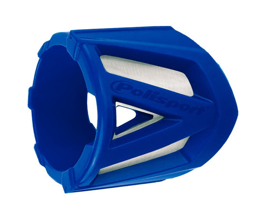 Protezione silenziatore POLISPORT - Circonferenza da 340 a 400mm - Blu