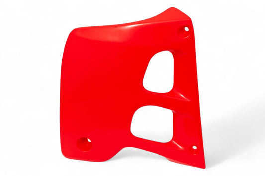 CONVOGLIATORI RADIATORE POLISPORT PER HONDA CR 125 1991-1992 / ROSSO FLUO
