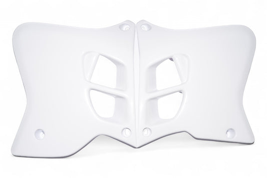 CONVOGLIATORI RADIATORE POLISPORT PER YAMAHA YZ 125 1993-1995 / BIANCO