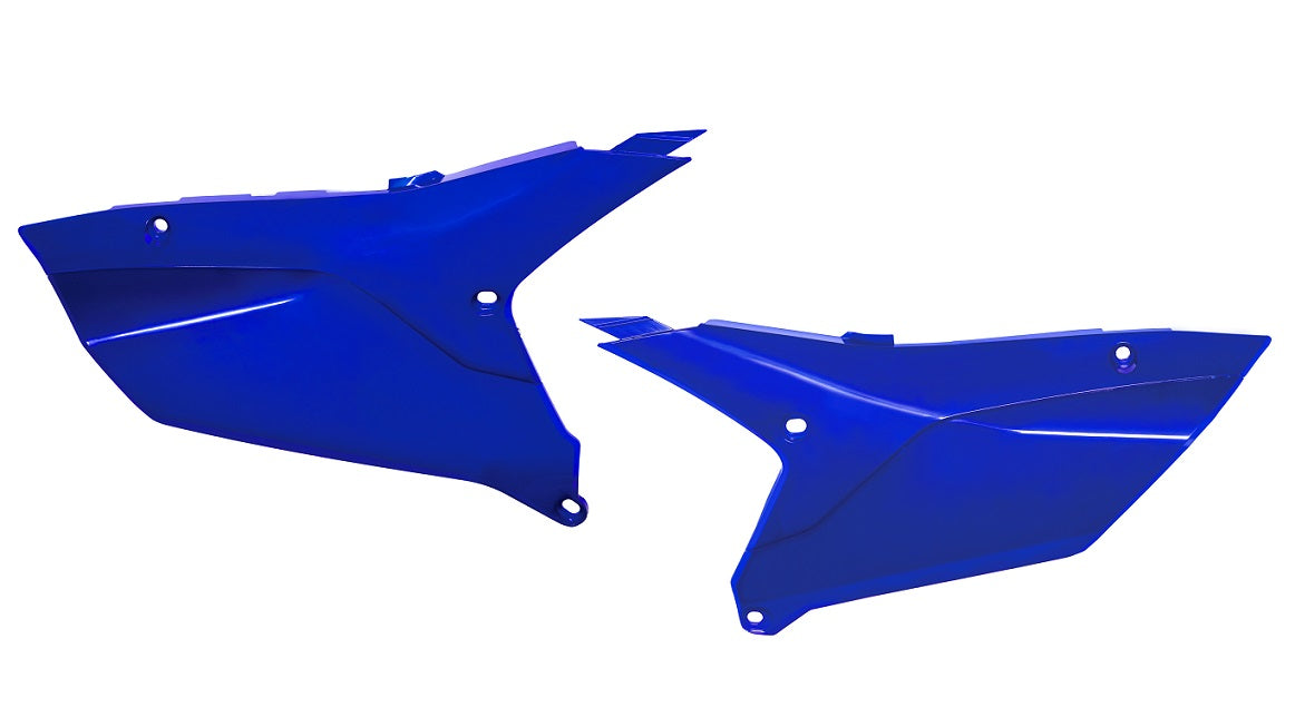 PORTANUMERI LATERALI POLISPORT PER YAMAHA WR 450 F 2024-2026 / BLU YAM98