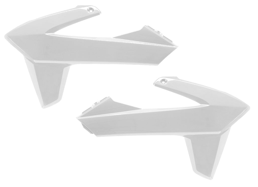 CONVOGLIATORI RADIATORE POLISPORT PER SHERCO 125 SE-R 2025-2026 / BIANCO