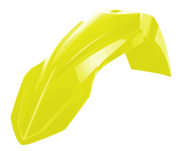 PARAFANGO ANTERIORE POLISPORT PER YAMAHA YZ 250 2015-2021 / GIALLO FLUO