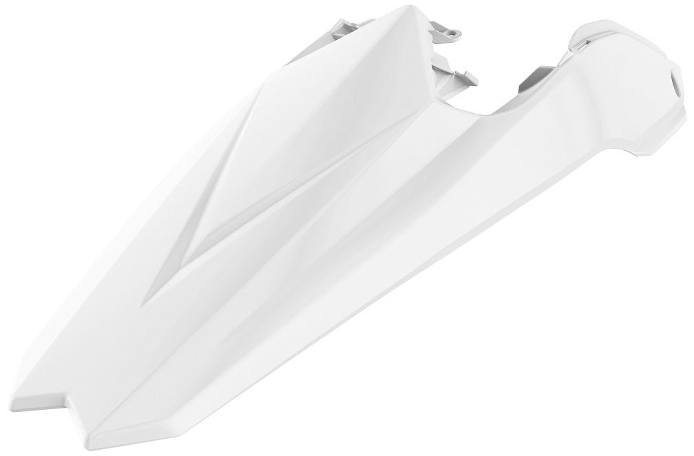 PARAFANGO POSTERIORE CON PORTANUMERI LATERALI POLISPORT PER BETA RR 480 2018-2019 / BIANCO