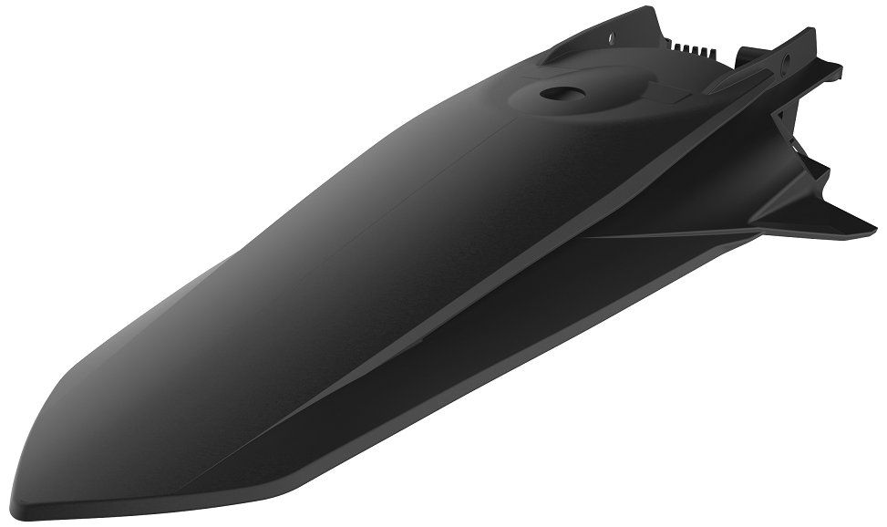 PARAFANGO POSTERIORE POLISPORT PER KTM EXC 500 2020-2023 / NERO