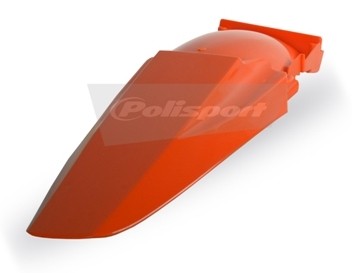 PARAFANGO POSTERIORE POLISPORT PER KTM EXC 250 1998-2003 / ARANCIONE