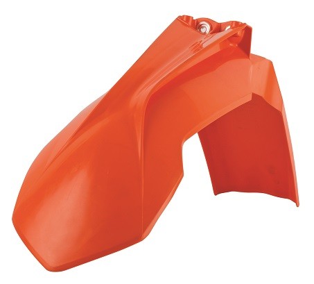 PARAFANGO ANTERIORE POLISPORT PER KTM EXC 500 2014-2016 / ARANCIONE