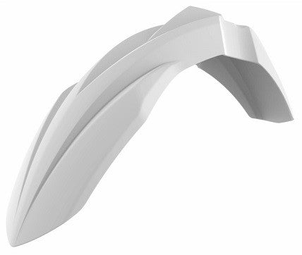 PARAFANGO ANTERIORE POLISPORT PER KAWASAKI KX 250 2003-2008 / BIANCO