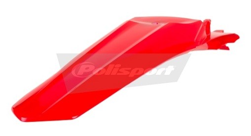 PARAFANGO POSTERIORE POLISPORT PER HONDA CRF 250 R 2014-2017 / ROSSO CR04