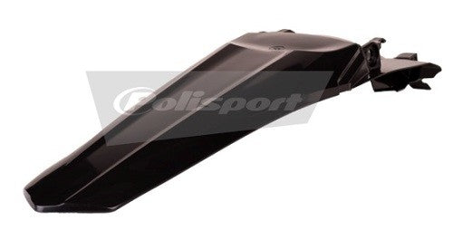PARAFANGO POSTERIORE POLISPORT PER HONDA CRF 250 R 2014-2017 / NERO