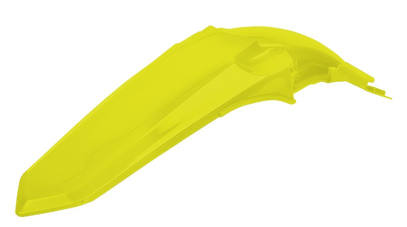 PARAFANGO POSTERIORE POLISPORT PER YAMAHA YZ 125 2015-2021 / GIALLO FLUO