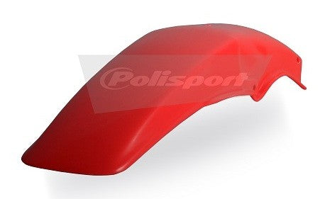 PARAFANGO POSTERIORE POLISPORT PER HONDA CR 125 1993-1997 / ROSSO FLUO