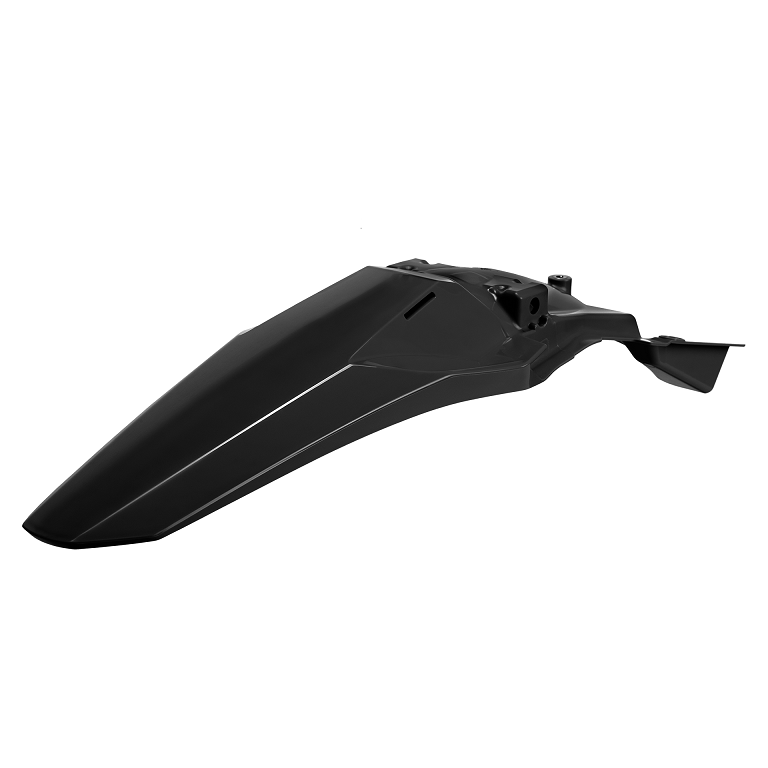 PARAFANGO POSTERIORE POLISPORT PER KAWASAKI KX 450 F 2024-2026 / NERO